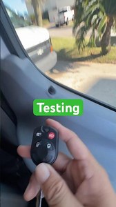 Ford Transit Key Fob Test After Program