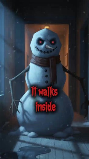⛄ The Snowman That Watches You — Disturbing USA Winter Horror #horror