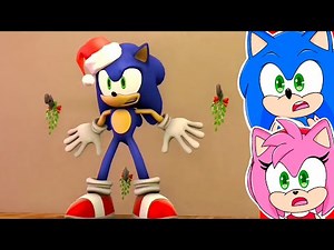 Sonic and Amy watch Mistletoe Madness (Sonic Christmas Specials)