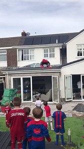 4.5M views · 5K shares | Spiderman went to visit a little lad at his party...  Superhero parties | LADbible | Facebook
