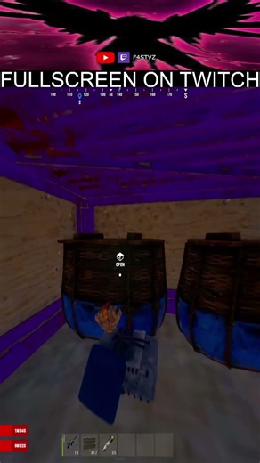 Rust Post Raid Defense 😎#rust #rustsolo #f4stvz #solorust #shorts