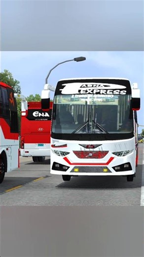 bus simulator indonesia ets2 bd traffic obb map the #shorts #shortvideo
