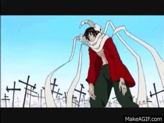 Soul Eater (English Dub) Kishin Asura vs Shinigami-sama -2nd fight- on Make a GIF