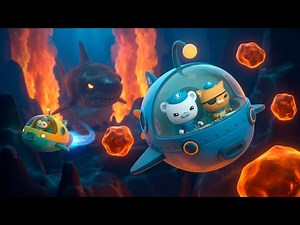 The Volcanic Trench Escape! 🌋 Rescue the Giant Megalodon! 🦈 | Octonauts Full Episode