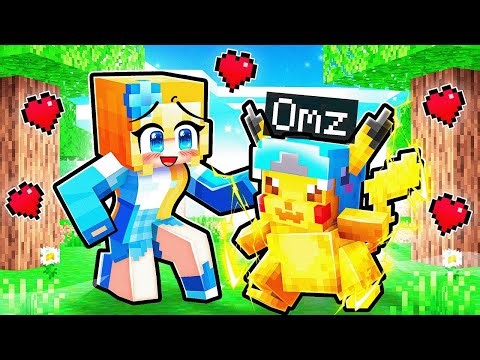 Omz Became a BABY POKEMON in Minecraft!