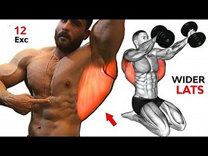 12 best exercise v-shaped back workout to get wide lats