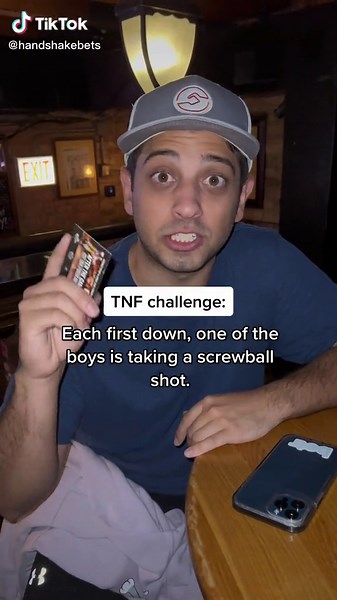 We’re back and buzzin #handshakebets #bets #bar #shots #fyp #fyp #football #sportsbettingtiktok #tnf #tnfonprime #colts #broncos #indy #denver #chicago