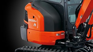 KX033-4 Series Mini-Excavators | Kubota Canada