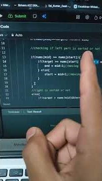 Day 7 of Solving LeetCode Questions | Question 33 #javadsahelper #java #dsa #leetcode
