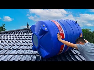 How to make your own PVC drain pipe and trash filter to reuse water for free Anyone can do it