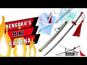 Rengoku's Mini Katana is an ultimate mini sword for you!!!