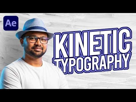 Text Motion Graphics Tutorial | After Effects Kinetic Typography