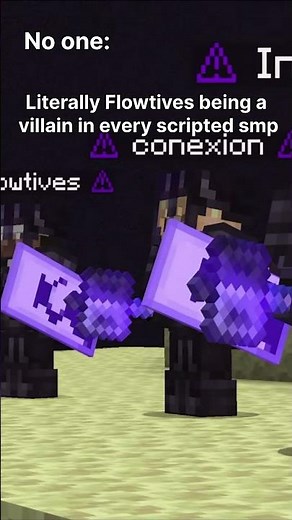 Bro @flowtives is a villain #minecraft #unstablesmp