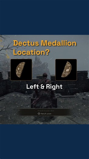 Dectus Medallion Left & Right - Elden Ring #eldenring #eldenringguide