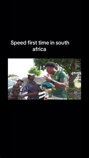 Speed first time in South Africa #ishowspeed #southafrica