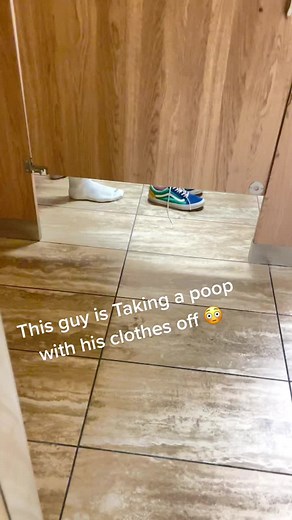 Hilarious Video of a Guy Pooping with Clothes Off
