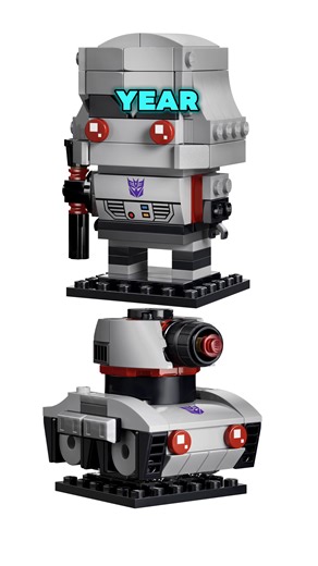 How LEGO Censored Megatron… #lego #fyp #transformers #toys #legos | megatron
