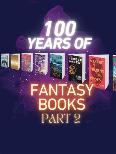 Part 2 of 100 Years of Fantasy is HERE 🥳 This time we’re covering the books everyone is talking about right now. Did we miss any? Tell us which titles YOU think should be on this list. Full episode is live on your favorite podcast app. #FantasyBooks #BookTok #ReadersOfTikTok #FantasyHistory #BookPodcast #BookTokCommunity #EpicFantasy