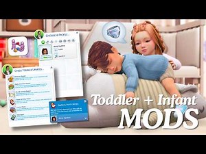 Toddler + Infant Mods Your Family NEEDS! | The Sims 4