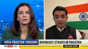 "Pakistan talking about peace is like a devil quoting from the scriptures" BJP spokesperson, Jaiveer Shergill defends India’s missile strikes on Pakistan and tells Sky's Yalda Hakim the "time for investigation is over" #TheWorld https://trib.al/xnZUsIM 📺 Sky 501 and YouTube | Sky News