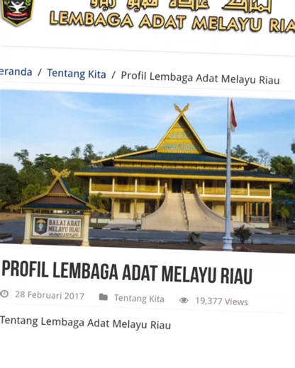 Profil Lembaga Adat Melayu Riau