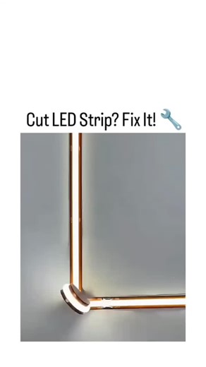 Eng Prince 🍁 on Instagram: "The post shares a quick DIY tutorial video showing how to repair a cut LED strip light by trimming the damaged end and reconnecting with a simple clip-on connector, debunking the myth that cuts render them unusable. Released on November 26, 2025, by Indonesian creator @dofar , it exploded to over 373,000 views and 274 likes in hours, sparking enthusiastic replies praising its ingenuity and usefulness for home projects. This hack promotes electronics upcycling, reduci