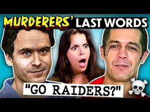 Can You Guess These Serial Killers’ Last Words? | REACT