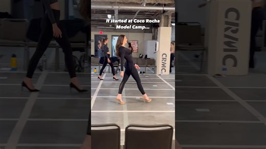 It started at @CocoRocha Model Camp! #model #tallgirl #fun #fashion #shorts