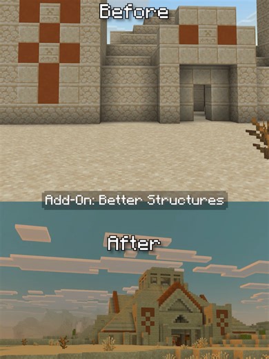 Enhancing Minecraft Exploration with Better Structures