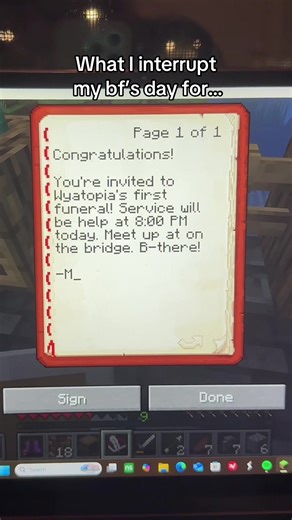 Minecraft Dating: Interrupting My Boyfriend's Day