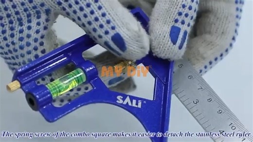 My Diy on Instagram: "RM29.90 SALI Stainless Steel Combination Square Ruler Level Gauge Angle Metric Ruler Adjustable Angle Ruler 300mm / Pembaris T Kombinasi The SALI Stainless Steel Combination Square Ruler 300mm is a multi-function precision measuring tool designed for carpenters, DIY users, and professionals. Built with laser-etched metric markings, this adjustable T-square delivers accurate 45° and 90° angle measurements for woodworking, construction, and workshop applications. Features & B