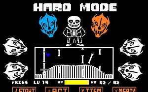 [Undertale]fdy的困难sans第一阶段通关