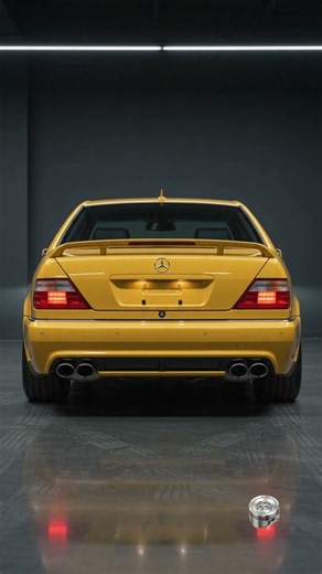 Mercedes-Benz S600 W140: The V12 S-Class You Never Expected to See in Yellow #classicmercedes