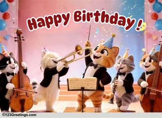 Send Musical Birthday Wish To Dear One