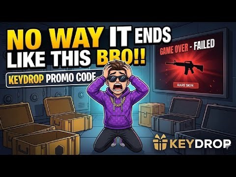 NO WAY IT ENDS LIKE THIS BRO!! KEYDROP PROMO CODE