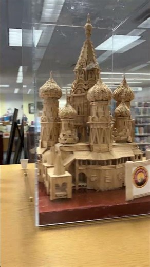 St. Basil's Cathedral inside the library!