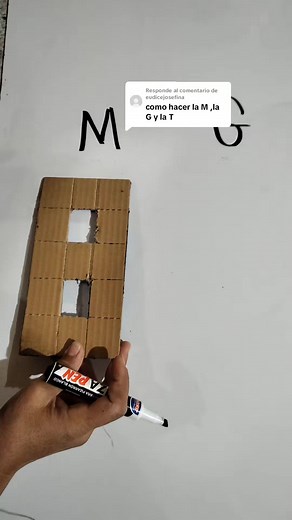 Cómo hacer letras de molde y manualidades con papel