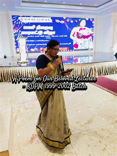 A Poem for Our Beloved Lecturer at Retirement Ceremony