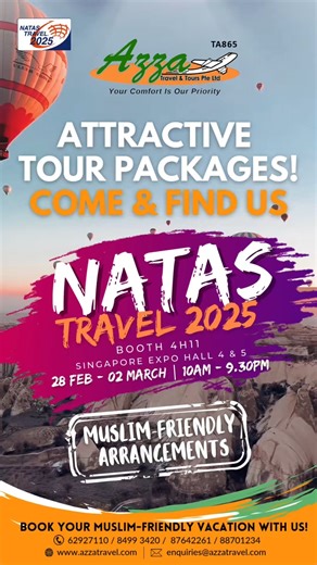 ✨ The wait is over!  Join us at Natas Travel 2025 from February 28...