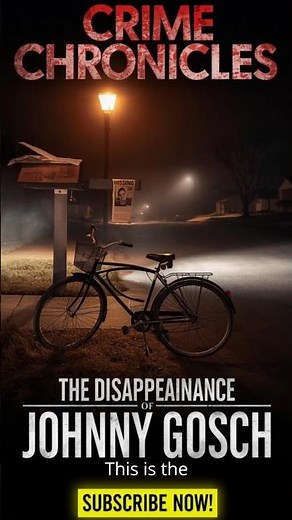 “The Mysterious Disappearance of Johnny Gosch 1982” #shorts#truecrimestories#fyp