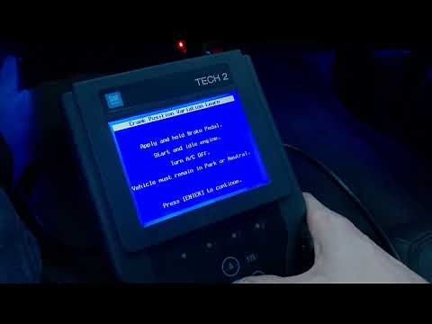 How-To: Crankshaft Variation Learn Procedure (Tech2)