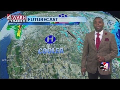 A warm up on the way with high pressure impacting us today and for the close of the work week