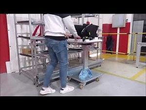 Lean Manufacturing - 4Lean - Assembly line with a Jig Cart