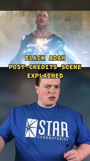 Black Adam Post-Credits Scene Explained!
