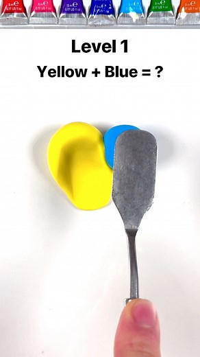 922K views · 5.6K reactions | Guess the mixed colors (increasing difficulty!) - part 3 #colormixing #guessthecolor #mixingthings #oddlysatisfying #artreels #satisfying #asmart #satisfyingvideos #satisfyingreels | Joshua Javaherian | Facebook