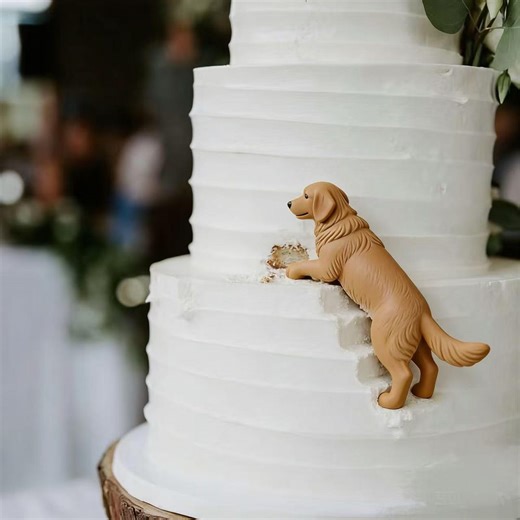 Custom Dog Wedding Cake Topper, Vintage Pet Wedding Decor, Handmade Cat Anniversary Figurines - Etsy