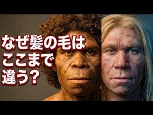 700万年前の進化の謎!? 髪の形状（直毛・巻き毛）の起源を化石と遺伝子研究で解明