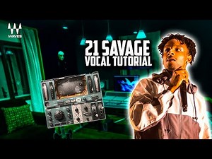How To Mix 21 Savage RAP VOCALS 🤩 Waves Plugins Hip Hop Vocal Tutorial
