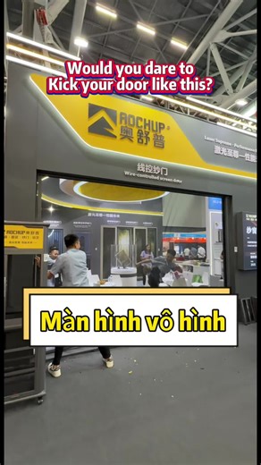 Strong wind? No shaking. Hard kicks? No collapse. Line-controlled screen door for large openings. 20-year factory. Reliable partner.#screendoor#viral #aochupscreenwindow #homedecor #durabledesign