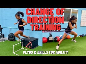 Change Of Direction Full Training Session | Change Of Direction Training Breakdown